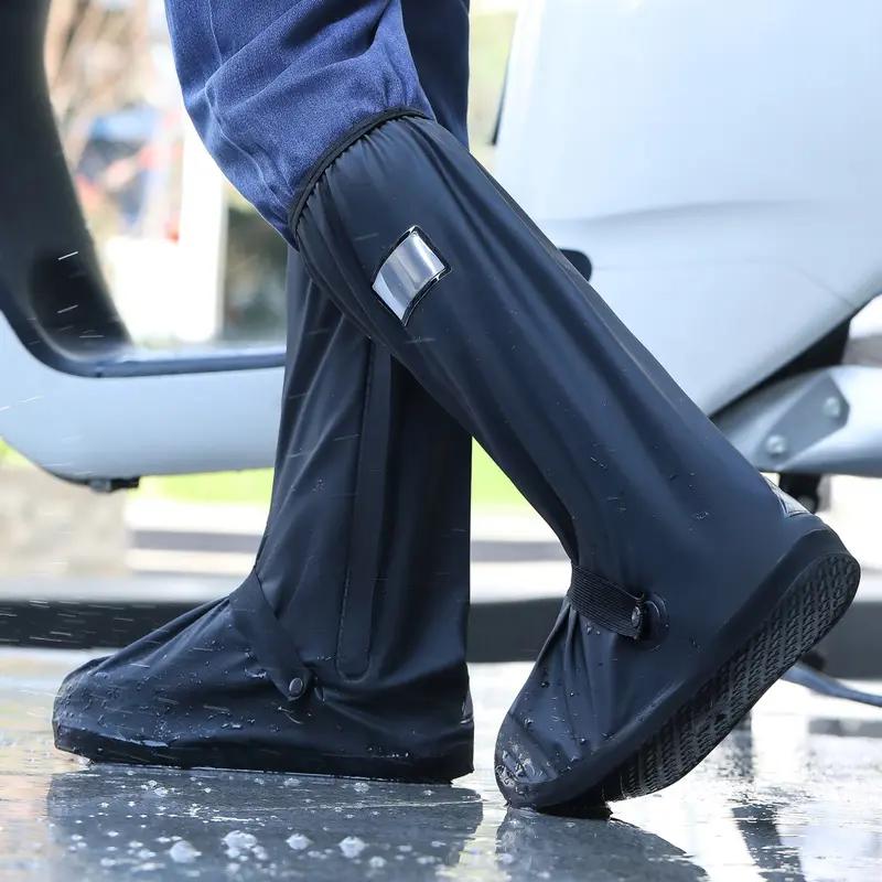 Motorcycle Gear Rain - 2XL Waterproof Rain Boot Covers, Non-Slip
