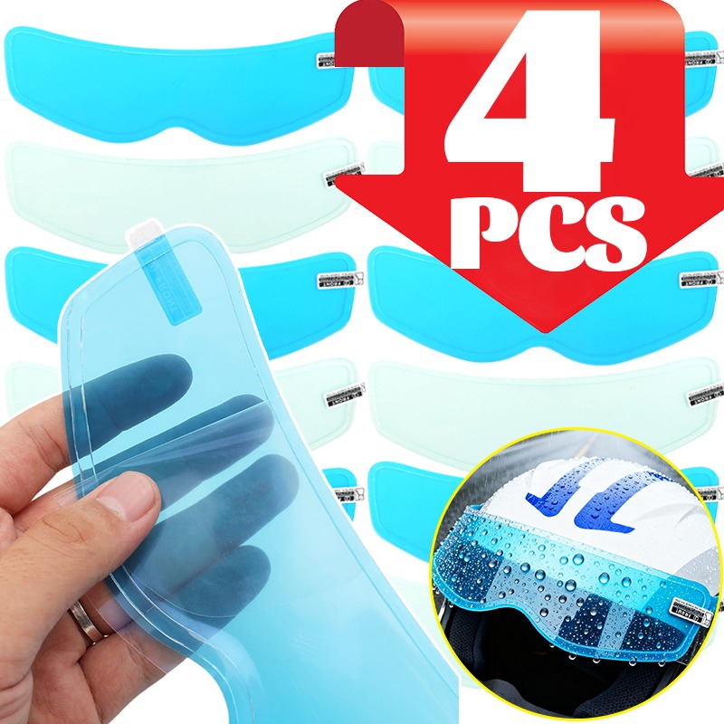 Motorcycle Gear Rain - Upgraded Nano PET Helmet Visor Anti-Fog
