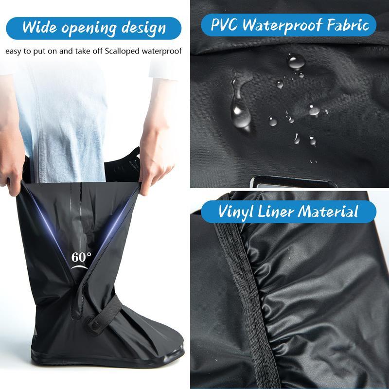 2XL Waterproof Rain Boot Cover - مراجعة Motorcycle Gear Rain وسعره