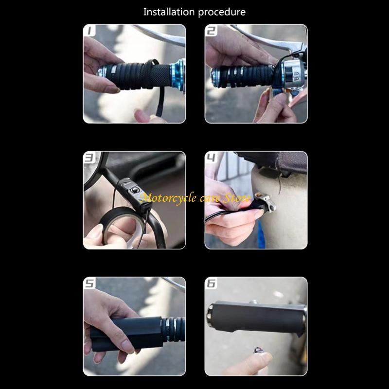 U75F Motorcycles Electric Heat - مراجعة Handlebar Grip Heated وسعره