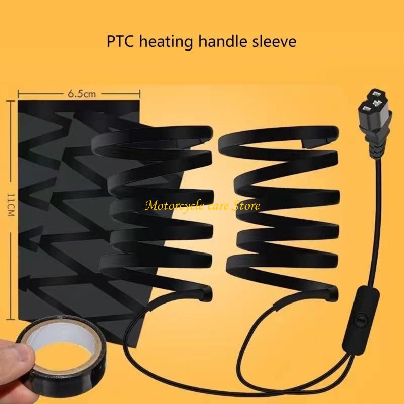 U75F Motorcycles Electric Heat - مراجعة Handlebar Grip Heated وسعره