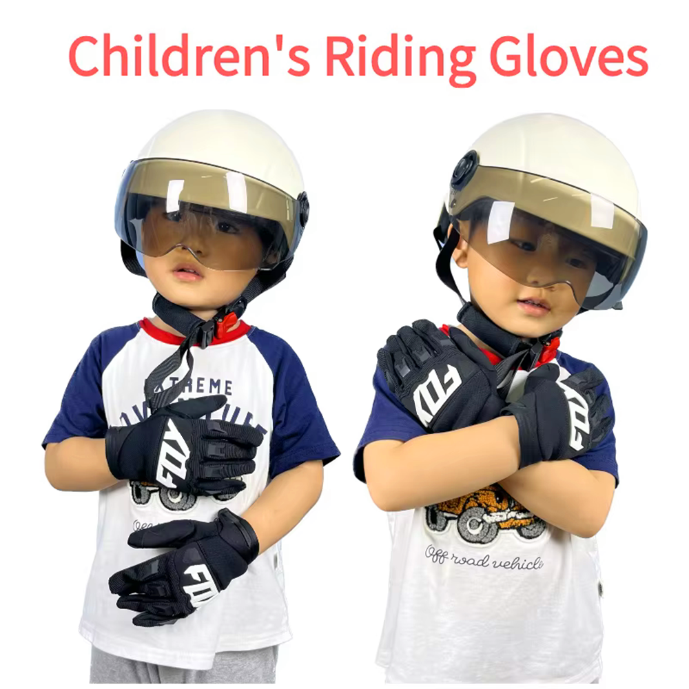 2026 Kids Riding Gloves Kids M - مراجعة Motorcycle Gear For Kids وسعره