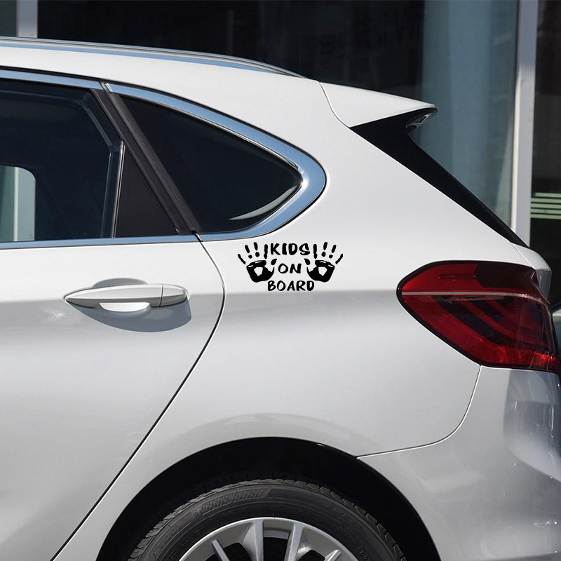 3D Car Sticker KIDS ON BOARD C - مراجعة Motorcycle Gear For Kids وسعره
