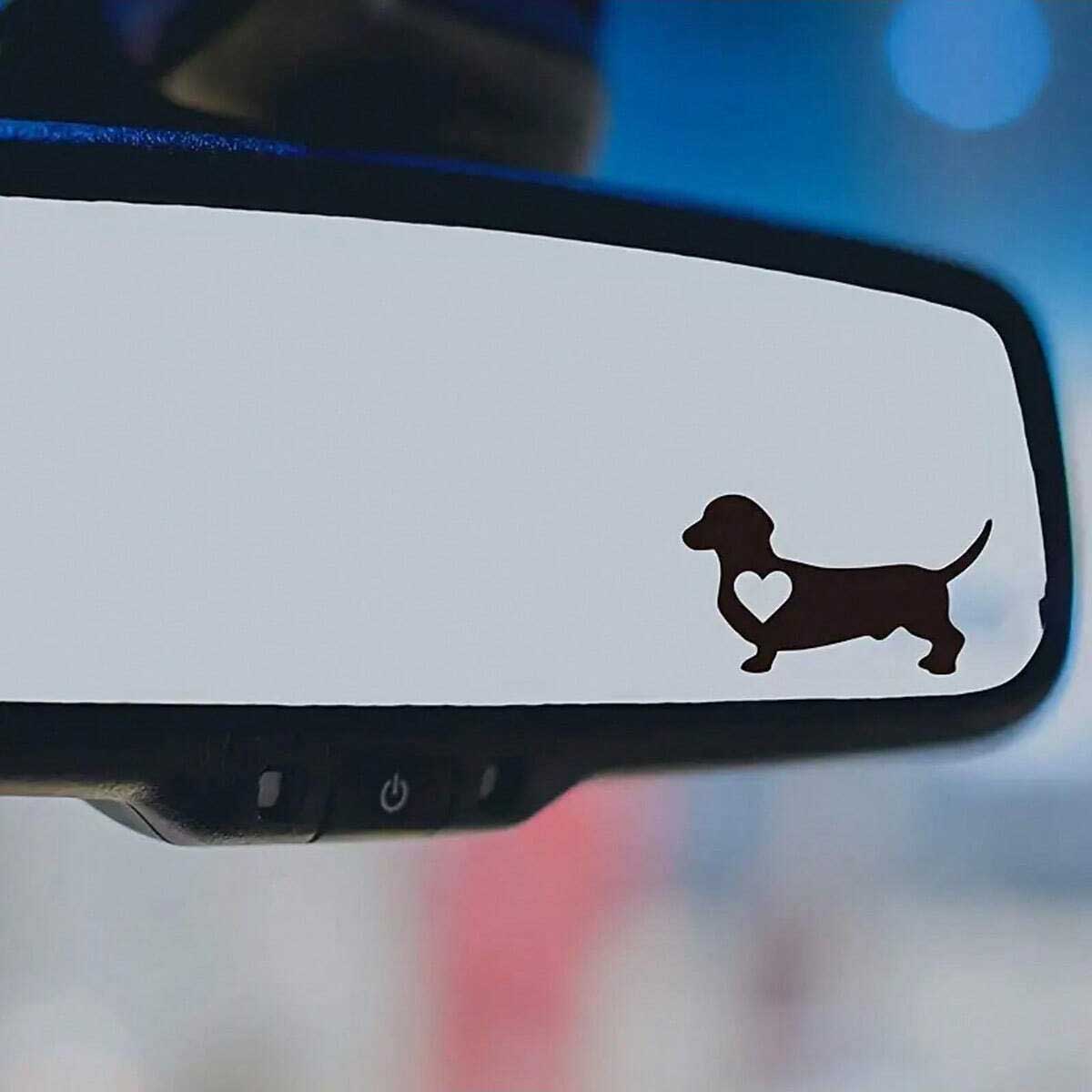 1 Pack Shape Dachshund Car Sti - مراجعة Motorcycle Gear For Dogs وسعره