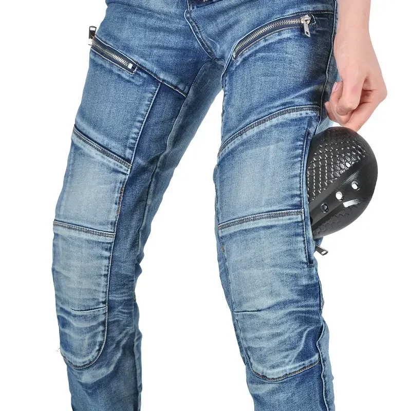 Women's Jeans Personalized Mot - مراجعة Motorcycle Gear Women Pants وسعره