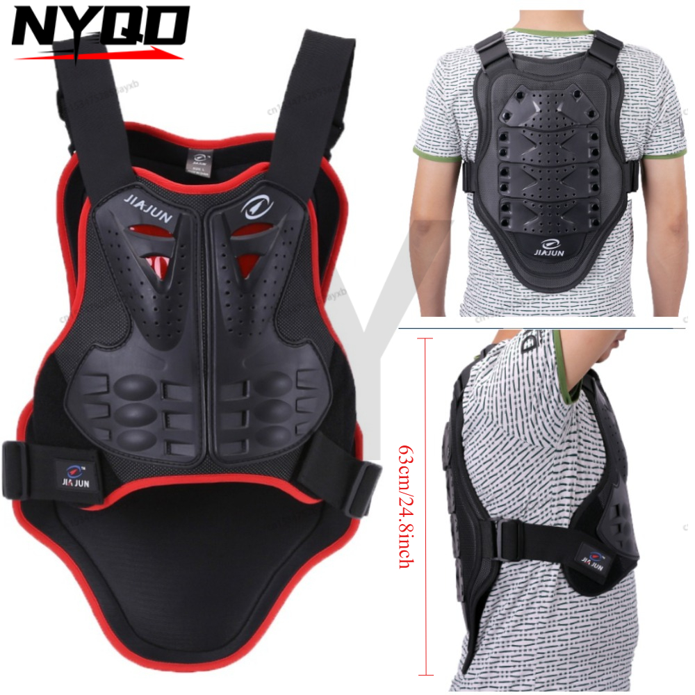 Chest Back Protection Vest Out - مراجعة Motorcycle Gear For Sale وسعره