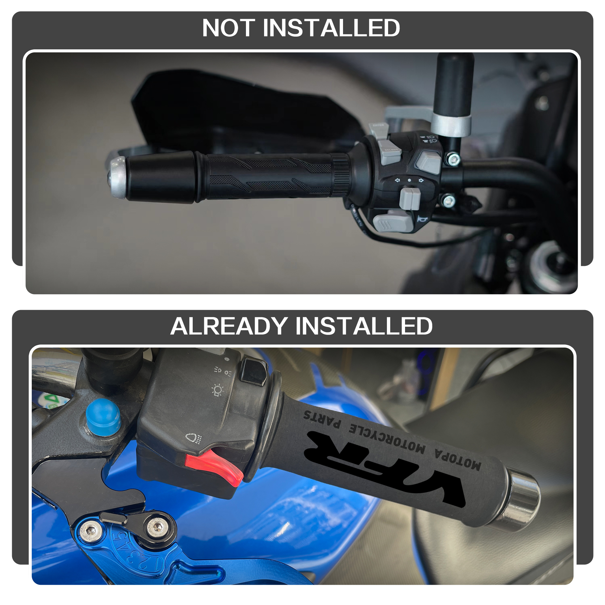 Motorcycle Universal Handle Gr - مراجعة Handlebar Grip Heated وسعره