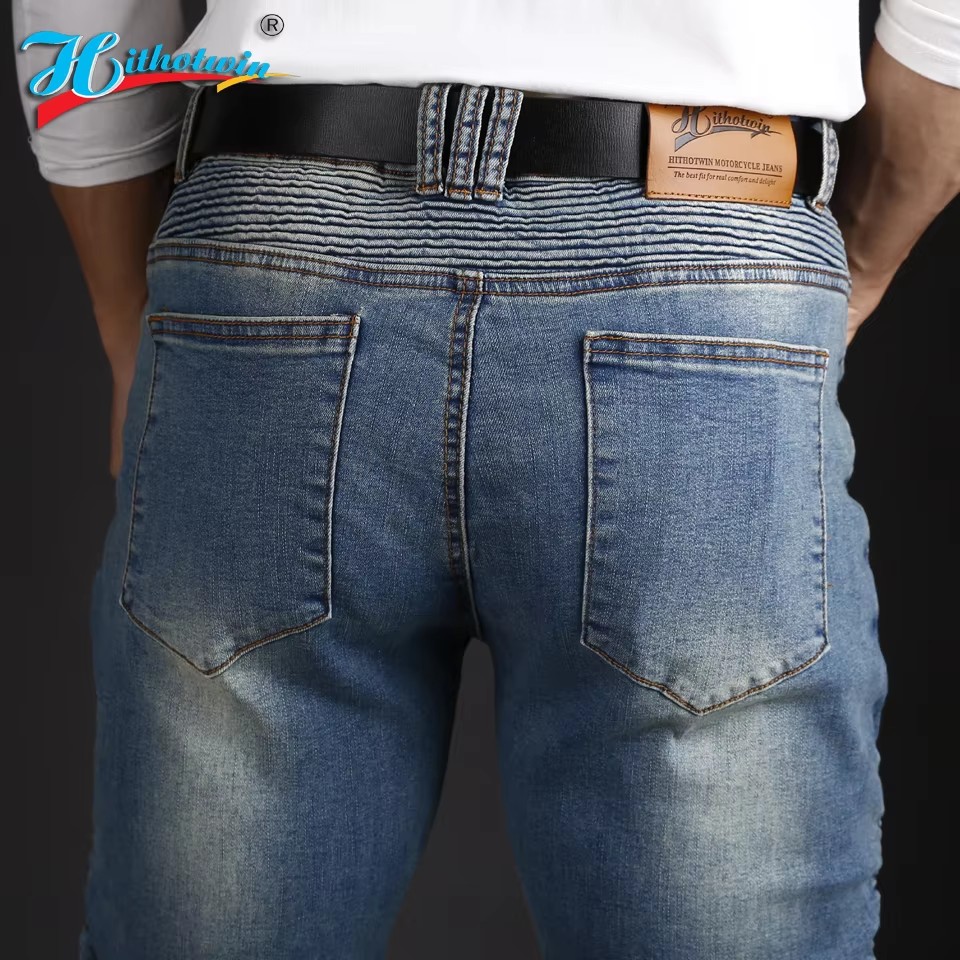 Motorcycle Jeans with Knee Hip - مراجعة Motorcycle Gear Women Pants وسعره
