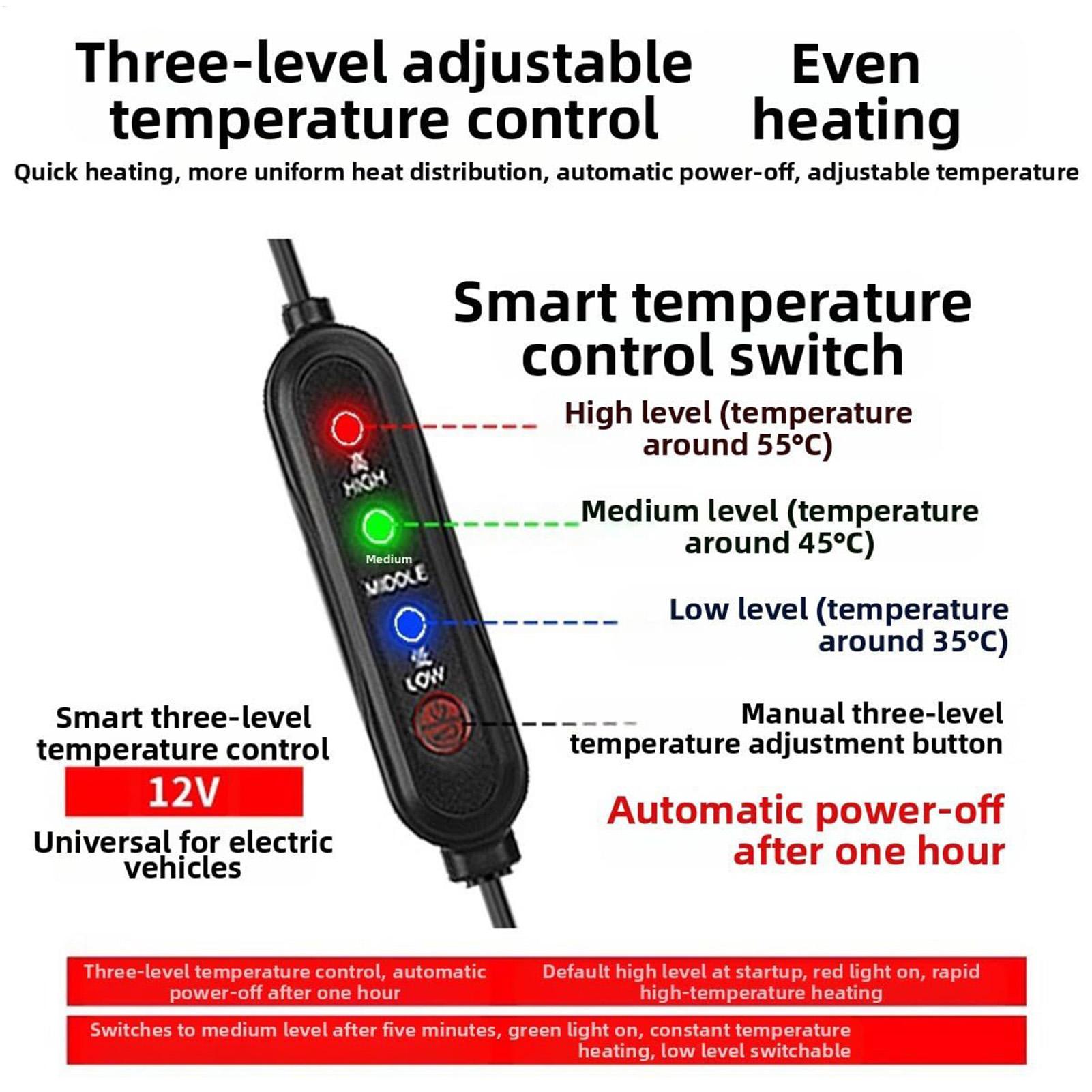 USB Heated Motorcycle Grips 3  - مراجعة Handlebar Grip Heated وسعره