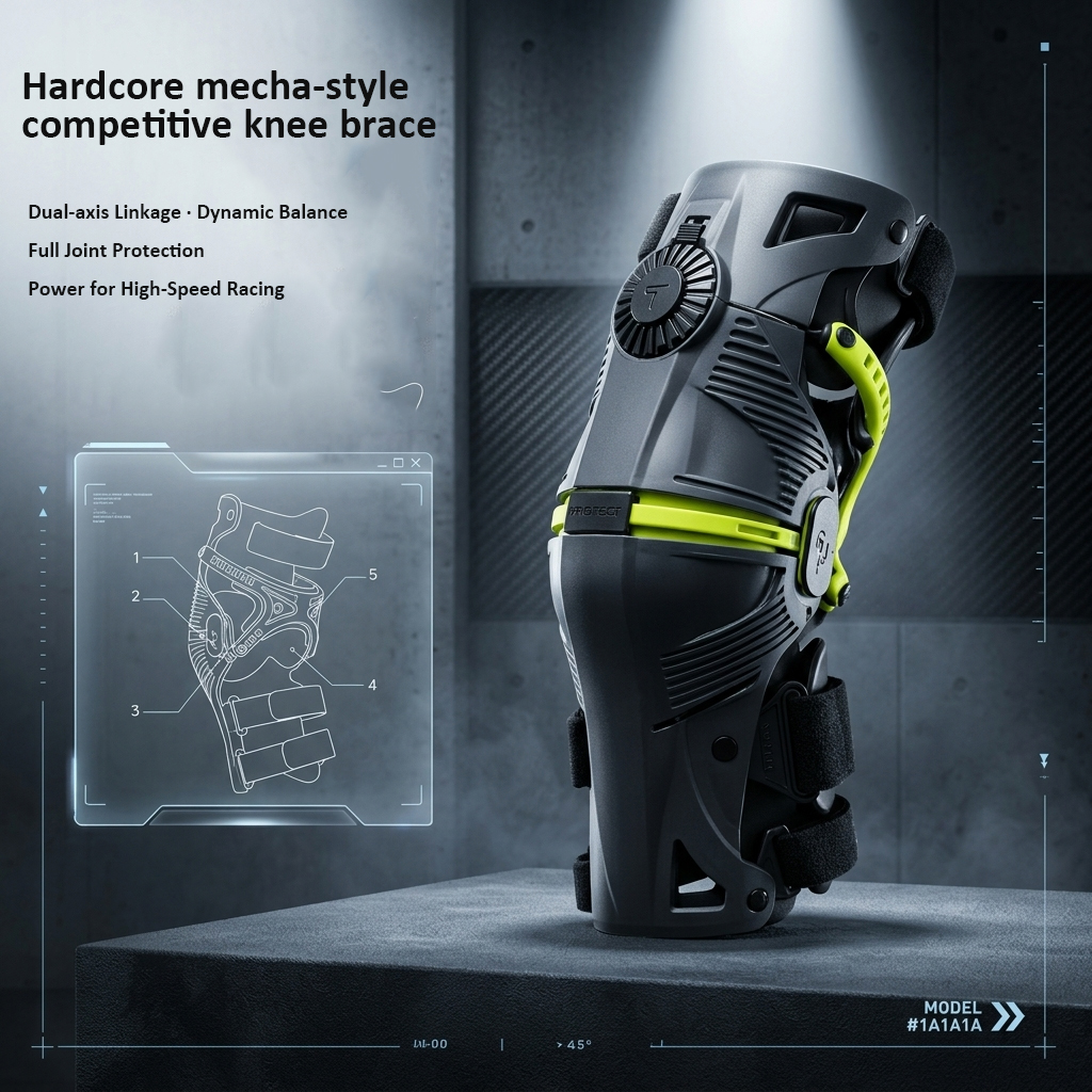 Adjustable Motocross Knee Guar - مراجعة Motorcycle Gear For Sale وسعره