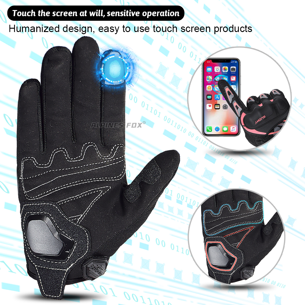 SUOMY Motorcycle Gloves Women  - مراجعة Motorcycle Gear Fox وسعره