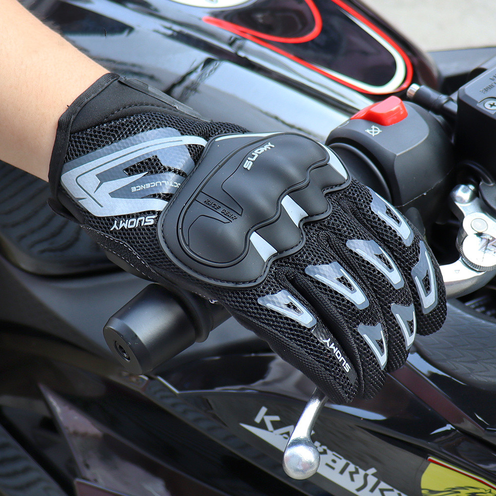 SUOMY Motorcycle Gloves Women  - مراجعة Motorcycle Gear Fox وسعره