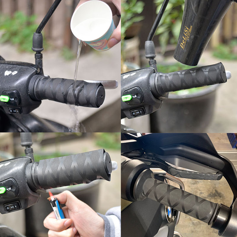 1 pair Motorcycle Handle Heat  - مراجعة Handlebar Grip Heated وسعره