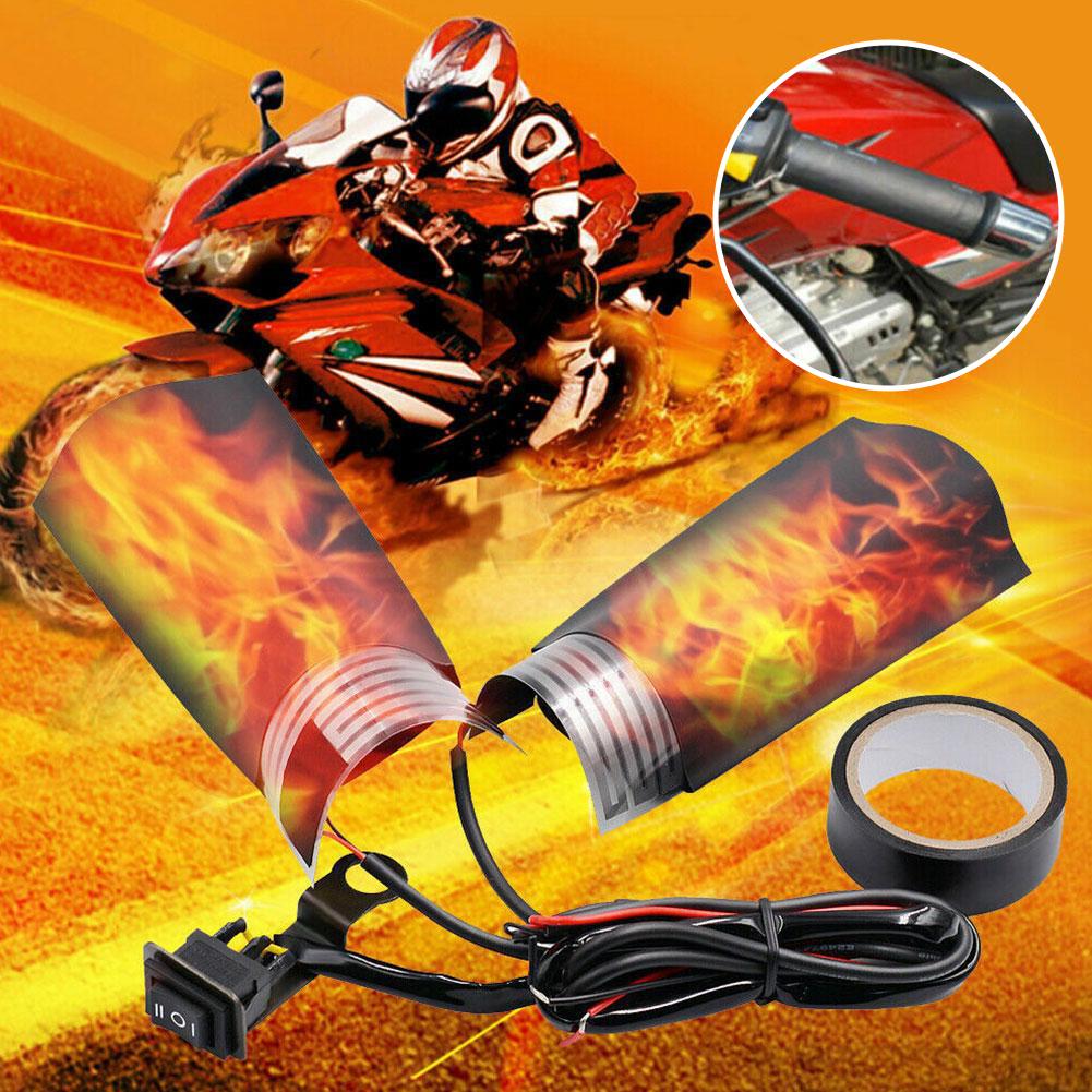 Motorcycles Heated Handles Gri - مراجعة Handlebar Grip Heated وسعره