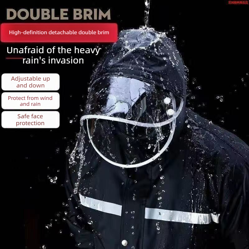 9XL Fat Man Reflective Waterpr - مراجعة Motorcycle Gear Rain وسعره