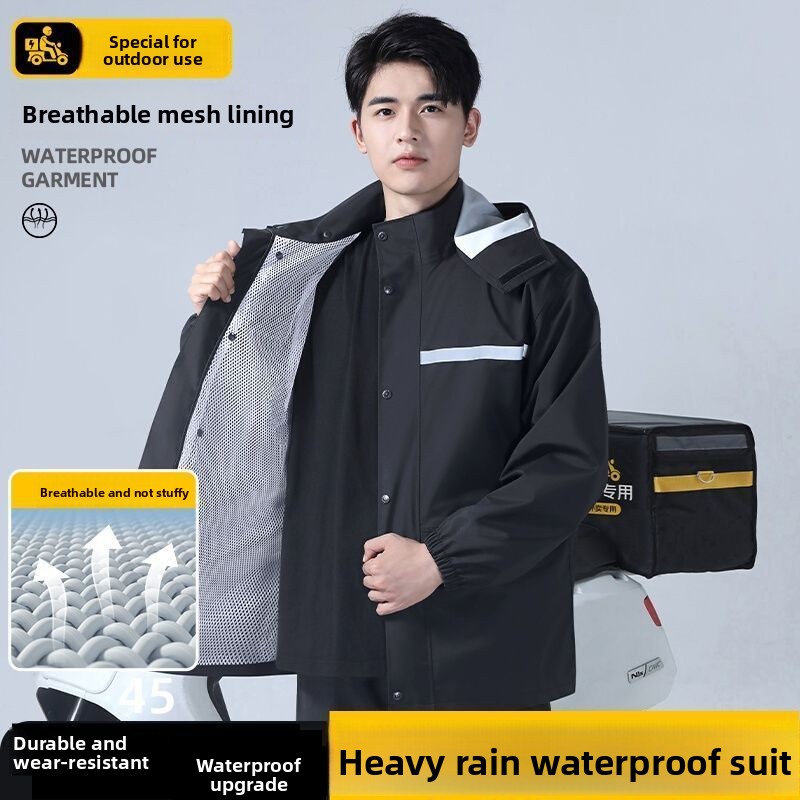 9XL Fat Man Reflective Waterpr - مراجعة Motorcycle Gear Rain وسعره