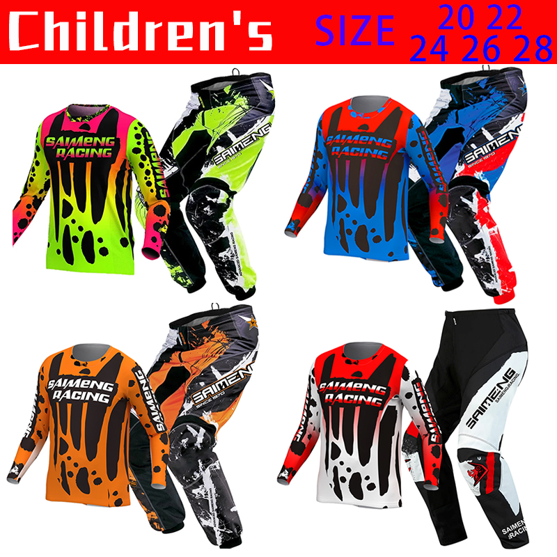 Motocross Jersey and Pants chi - مراجعة Motorcycle Gear For Kids وسعره