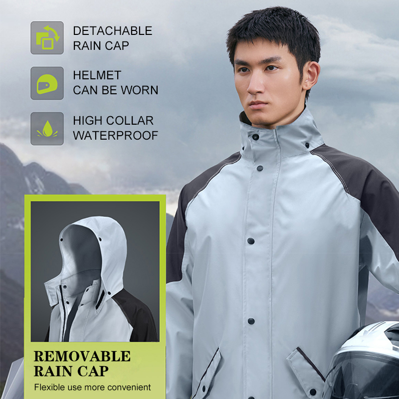 Men & Women Rain Suit Jackets  - مراجعة Motorcycle Gear Rain وسعره