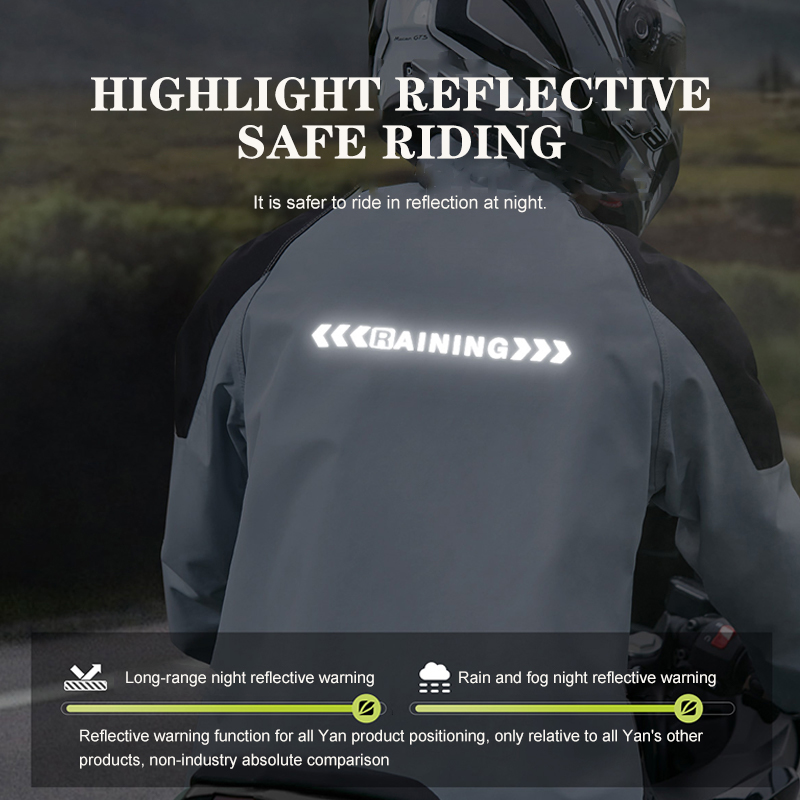 Men & Women Rain Suit Jackets  - مراجعة Motorcycle Gear Rain وسعره