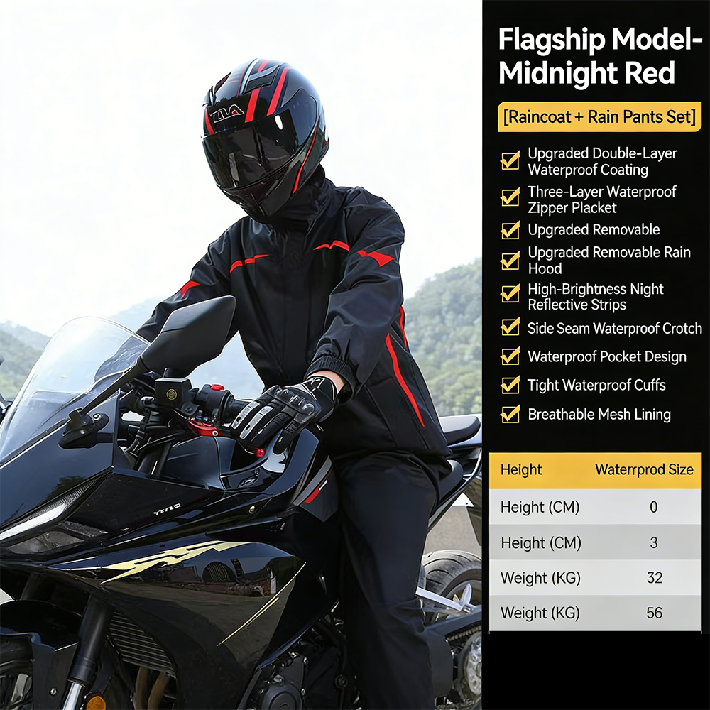 Motorcycle Rain Suit Men Women - مراجعة Motorcycle Gear Rain وسعره