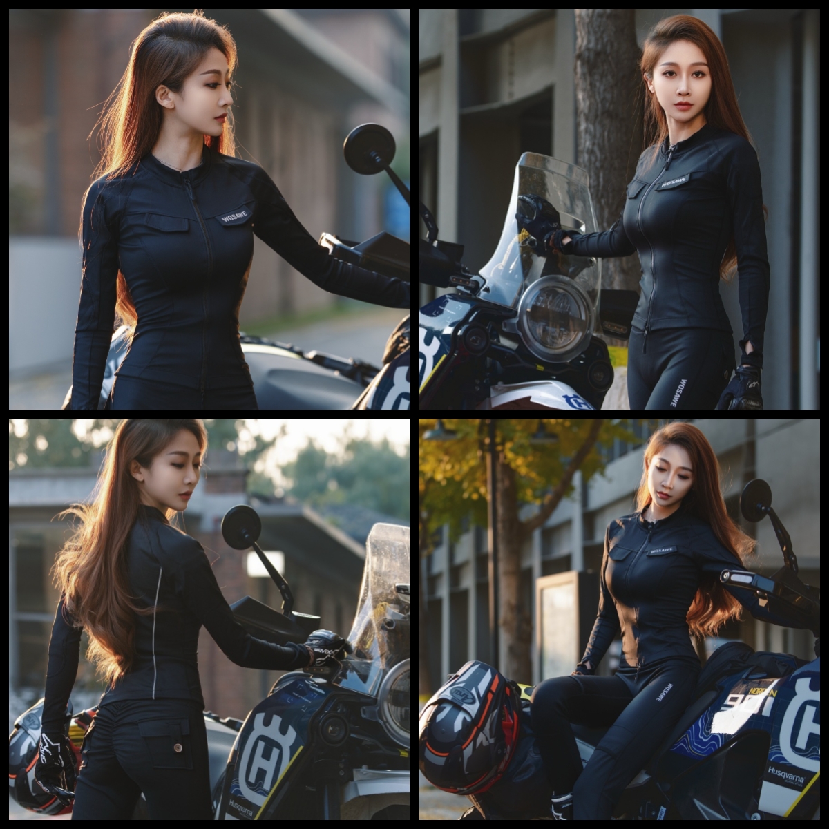 WOSAWE Women Motorcycle Jacket - مراجعة Motorcycle Gear Women Pants وسعره