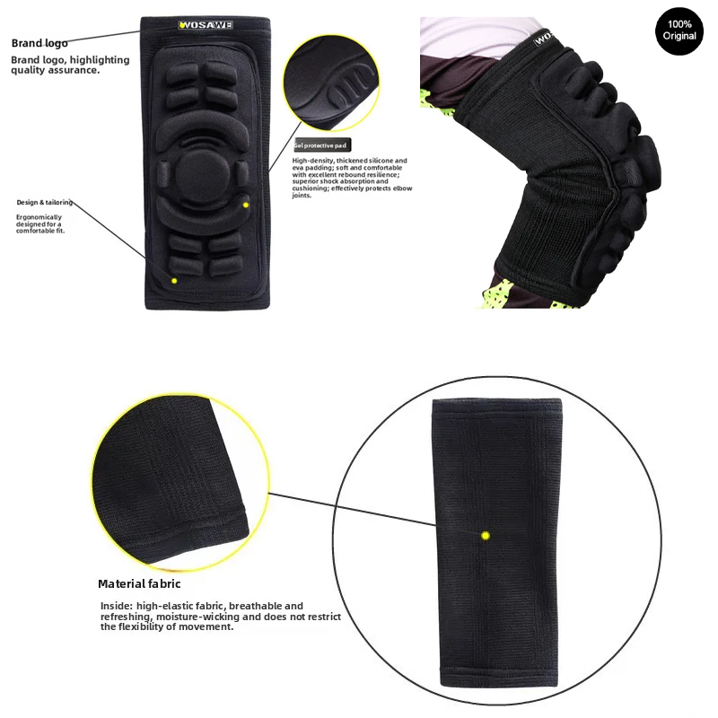 WOSAWE Motorcycle Knee Guard B - مراجعة Motorcycle Gear For Sale وسعره