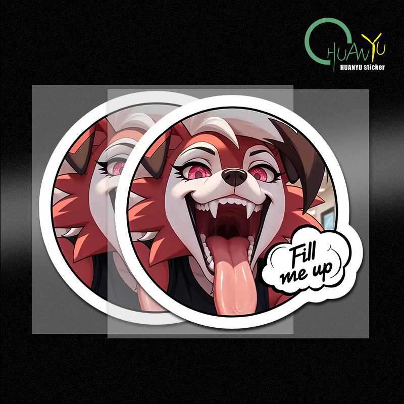 Car sticker fox dog head perso - مراجعة Motorcycle Gear For Dogs وسعره