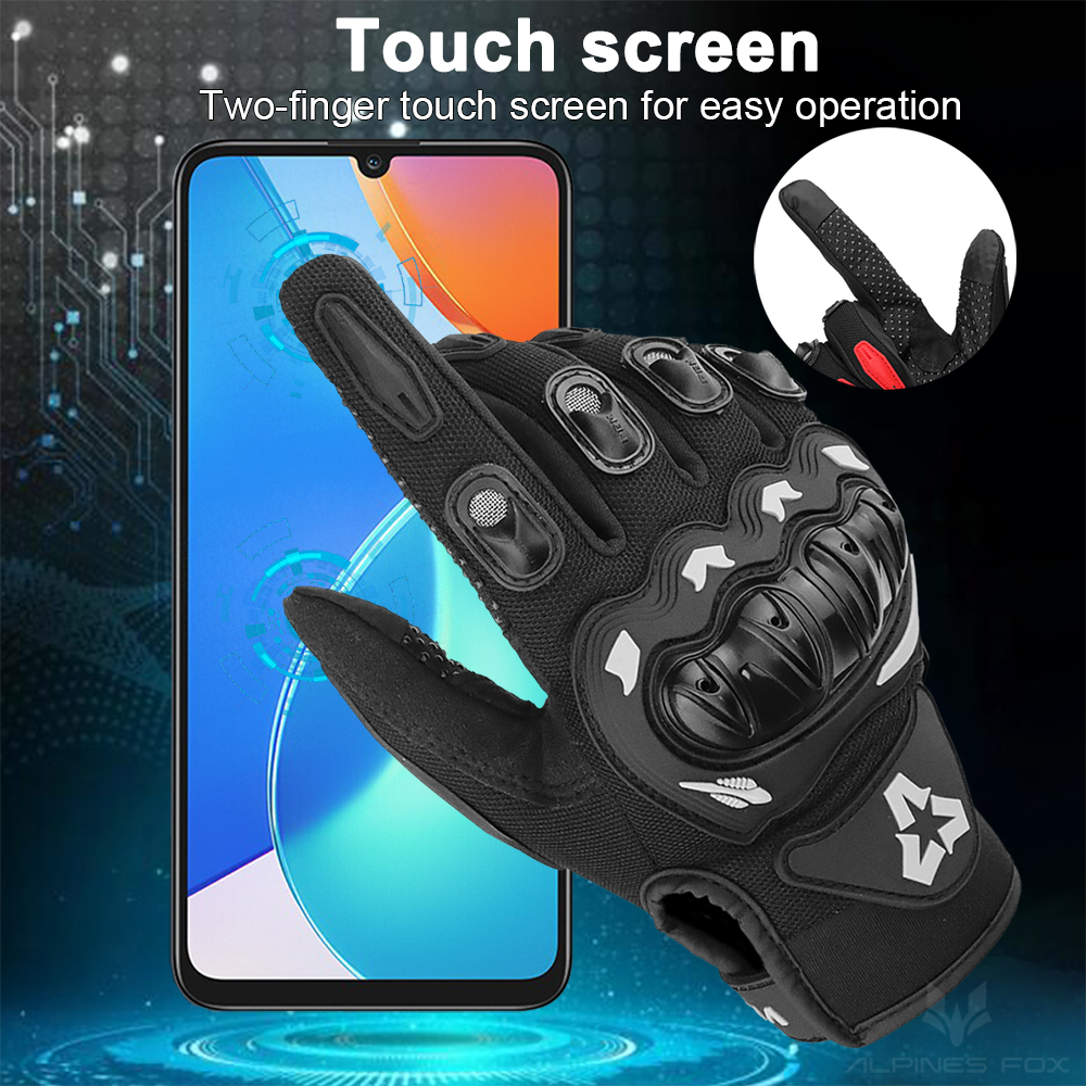 Summer Motorcycle Gloves Men W - مراجعة Motorcycle Gear Fox وسعره
